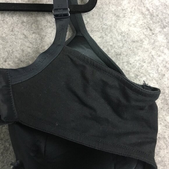 Cacique Bra 40DD Lightly Lined Full Coverage Solid Black Cotton Underwire Smooth - Picture 10 of 11